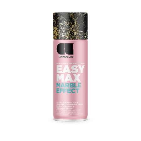Χρώμα Spray Marble Effect – Easy Max No922 Gold 400ml