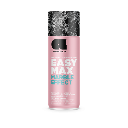 Χρώμα Spray Marble Effect – Easy Max No923 Silver 400ml