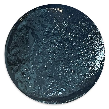 Μαύρη ανάγλυφη πάστα Stamperia Art Stories Sparkling Coat Black Texture σε δοχείο 200ml με ασημένια glitter
