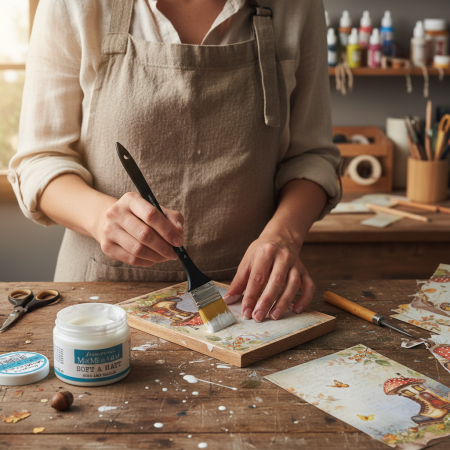 Stamperia Whispering Woods A4 Rice Paper - Boot House