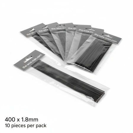 Συρματάκια για κατασκευές 1.80x400mm σετ 10 τεμαχίων για κοσμήματα, mixed media και DIY χειροτεχνίες.