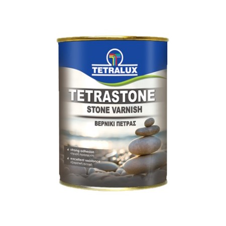 Βερνίκι Πέτρας Διαλύτου TETRASTONE 750ml TETRALUX για προστασία πέτρας, μπετόν και δαπέδων.