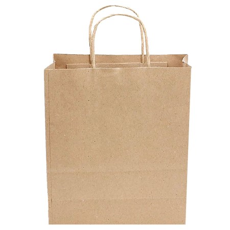 Τσάντα δώρου craft 16x11x6cm για συσκευασία μικρών δώρων και χειροτεχνίες.