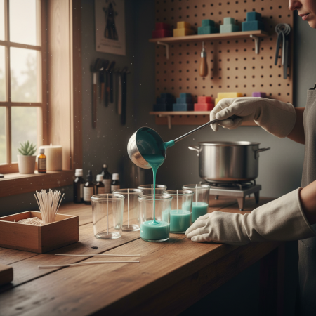 Χρώμα κεριών Τυρκουάζ 35ml 