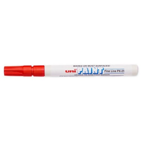 Ανεξίτηλος Μαρκαδόρος Uni Paint 0.8-1.2mm - Red