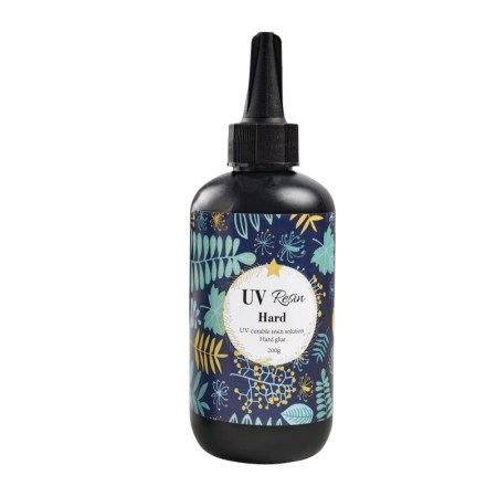 Υγρό γυαλί - Ρητίνη UV Hard type (Σκληρή) 200ml