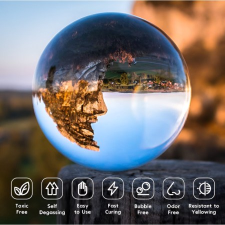 Υγρό γυαλί - Ρητίνη UV Hard type (Σκληρή) 100gr