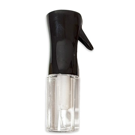 Βαποριζατέρ Misty Spray Stamperia 200ml, μαύρο καπάκι με διάφανο δοχείο για ψεκασμό υγρών.