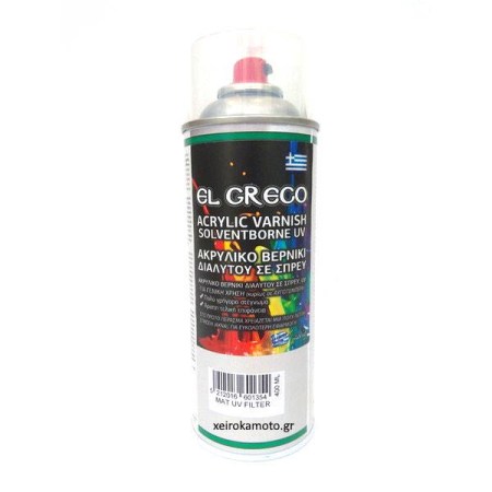Βερνίκι Σατινέ διαλύτου σπρέι 400ml 
