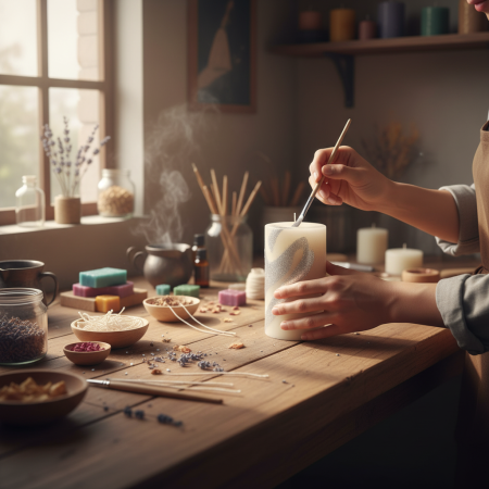 Βερνίκι Επικάλυψης Βαφής Κεριών Μεταλλικό Ασημί 250ml