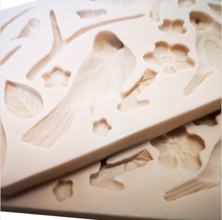 Καλούπι σιλικόνης Birds - Branches 19×12.5cm