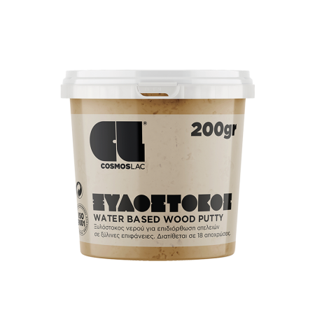 Ξυλόστοκος Καρυδιά Ανοιχτή 200gr - No3 Walnut Light Wood Putty