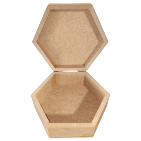 MDF κουτί Εξάγωνο 16.8cm