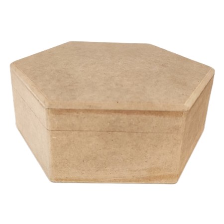 MDF κουτί Εξάγωνο 16.8cm