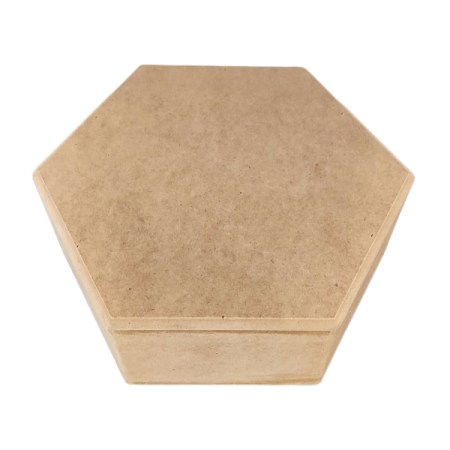 MDF κουτί Εξάγωνο 16.8cm