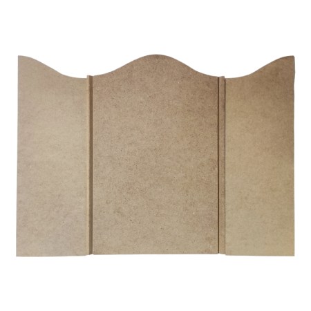 Τρίπτυχη Πλακέτα MDF 300x210mm για εικόνα A4