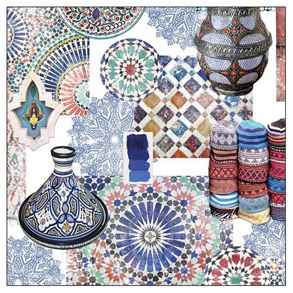 Χαρτοπετσέτα για Decoupage Mandala Διάφορα - 1 τεμ
