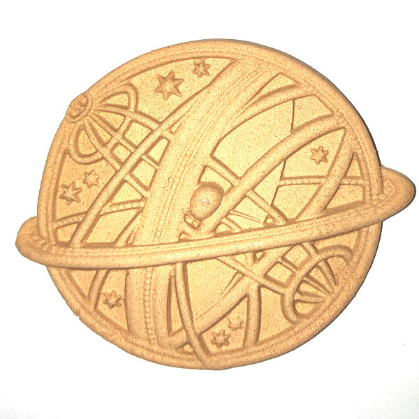 Ξυλόγλυπτo διακοσμητικό 90x80mm