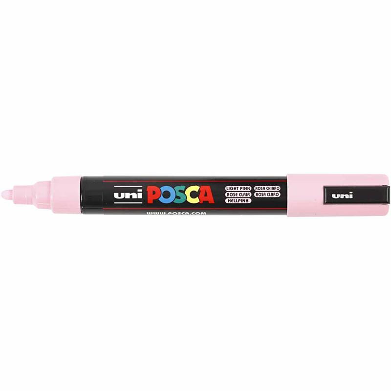 Μαρκαδόρος για όλες τις επιφάνειες Uni Paint POSCA 1.8-2.5mm - Ανοικτό Ροζ