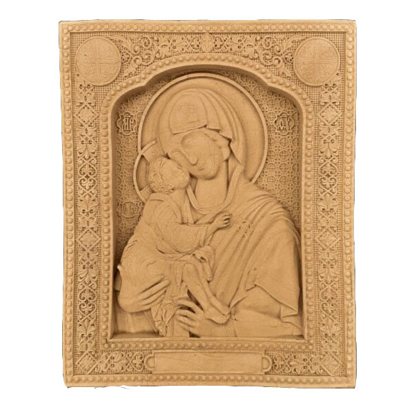 Ξυλόγλυπτη Εικόνα 35x28cm