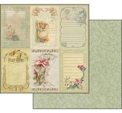 Χαρτί scrapbooking double face 31 - 2x30 - 3cm - Stamperia