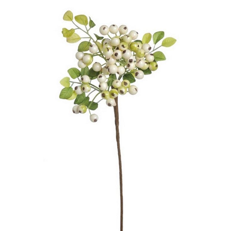 Κλαδί κράταιγος λευκό 32cm