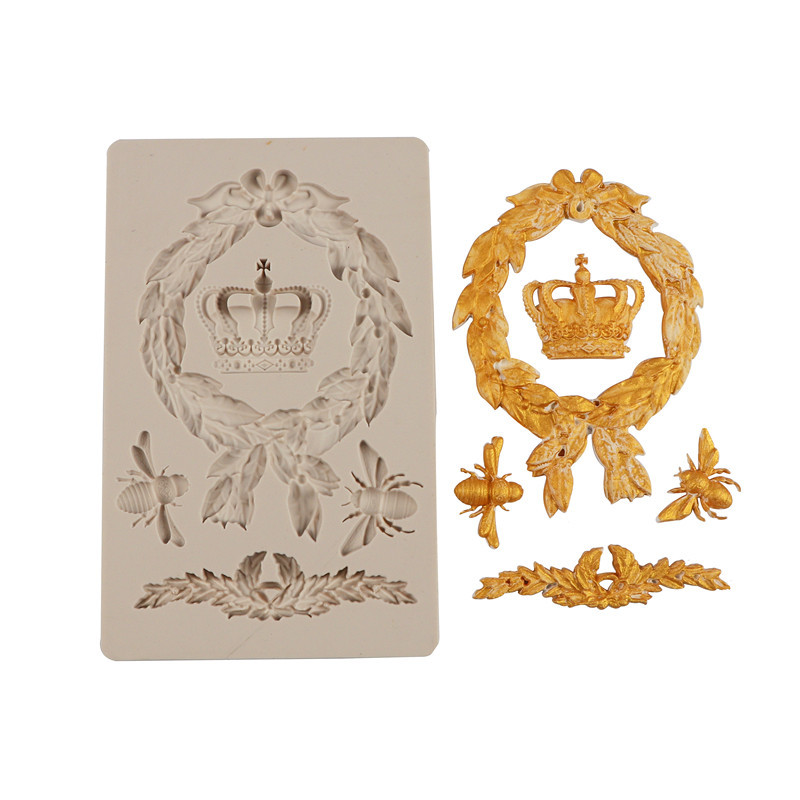 Καλούπι κορώνα στεφάνι 193x122mm