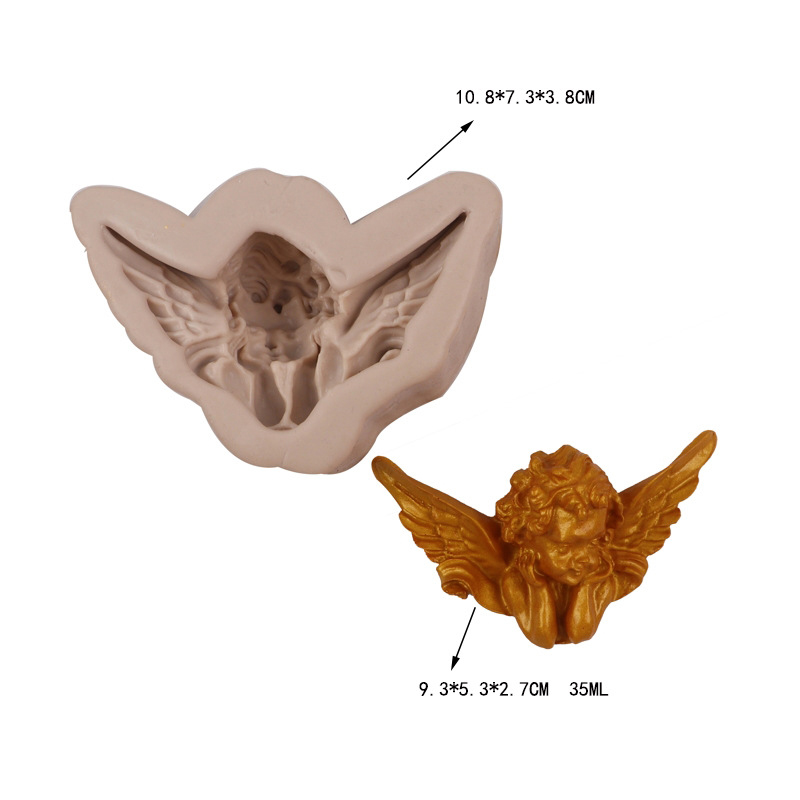 Καλούπι σιλικόνης με Αγγελάκι 10.8x7.3x3.8cm