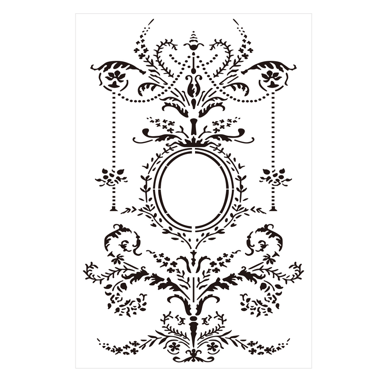 Stencil χοντρό 0.40mm Marie Antoinette 60x40cm