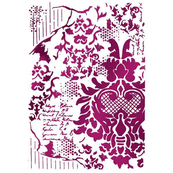 Stencil Μπαρόκ 21x29.7cm - Stamperia