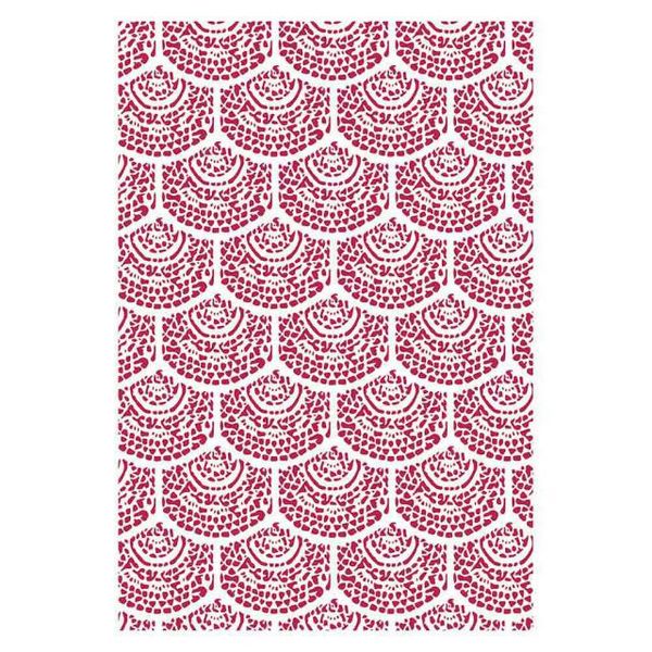 Stencil ταπετσαρία 29.7x21cm - Stamperia
