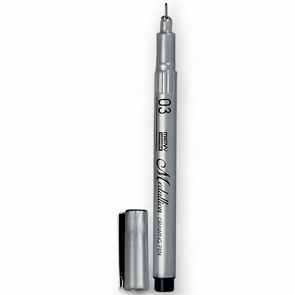 Ανεξίτηλος Μαρκαδόρος Medalion 0.3 mm – Μαύρο