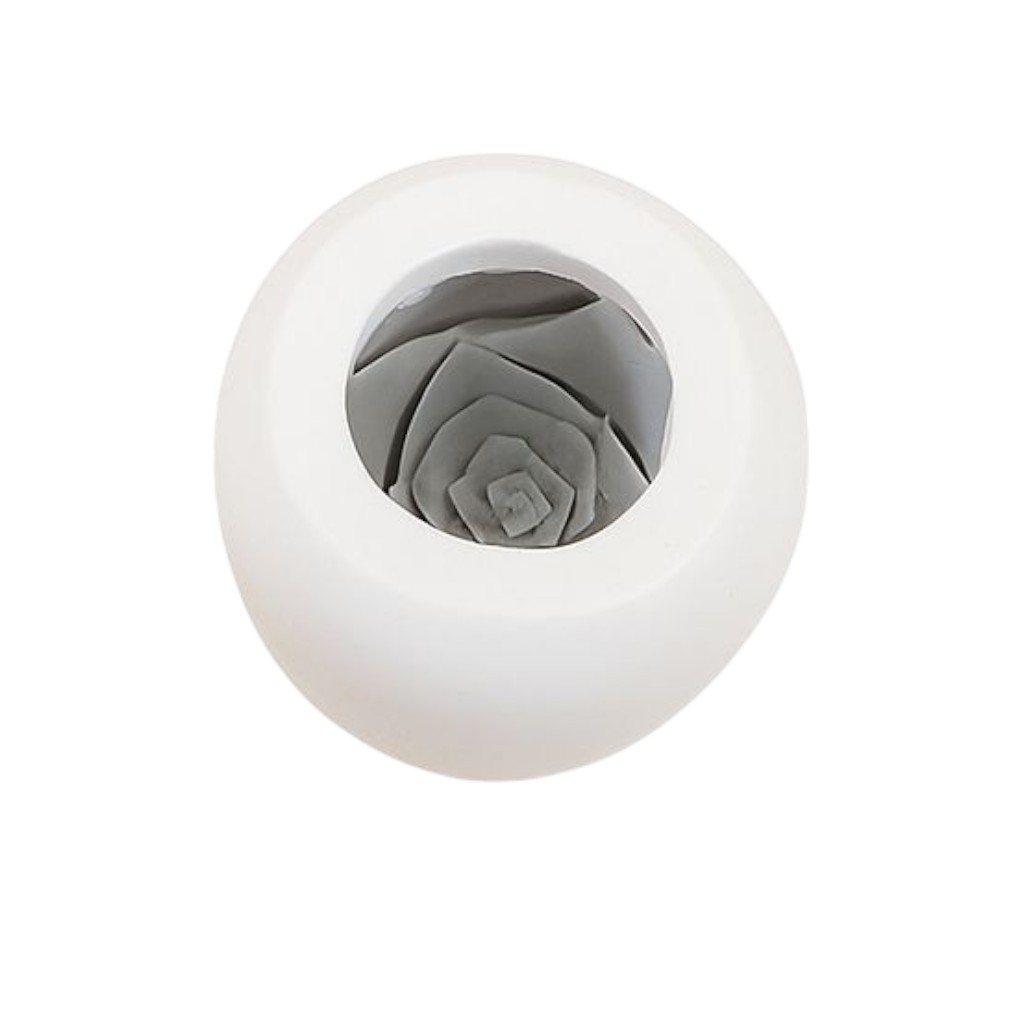 Καλούπι Σιλικόνης Ρόδο 5x3.6cm για Ρητίνες, Σαπούνια & Πηλό