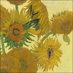 Χαρτοπετσέτα για Decoupage Van Gogh Sunflowers - 1 τεμ.