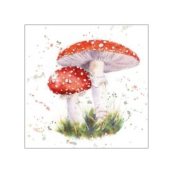 Χαρτοπετσέτα για Decoupage Painted Fly Agaric 33x33cm - 1 τεμ.