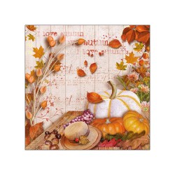 Χαρτοπετσέτα για Decoupage Colours of Autumn 33x33cm - 1 τεμ.
