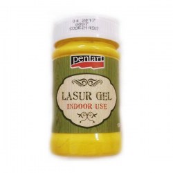 Χρώμα Lasur Gel Pentart 100ml - Yellow
