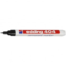 Ανεξίτηλος Μαρκαδόρος Edding 404 - 0.75mm  - Μαύρο