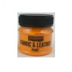 Χρώμα Δέρματος και υφάσματος 50 ml Pentart - Orange
