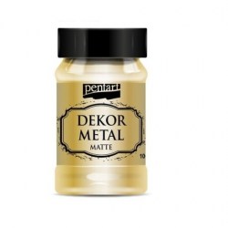 Dekor Metal  Gold 100ml Pentart