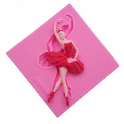 Καλούπι σιλικόνης ballet dancer 10x5.5cm