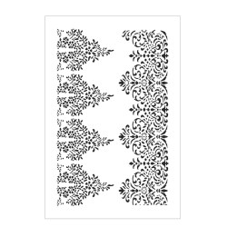 Stencil χοντρό 0.40mm Royal Lace 60x40cm