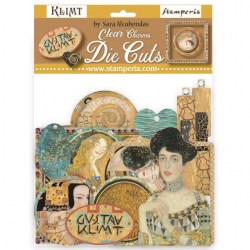 Έτοιμα σχέδια Die cuts Klimt Stamperia