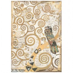 Ριζόχαρτο Klimt L'Albero della vita A4 Stamperia