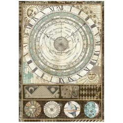 Ριζόχαρτο Alchemy Astrolabio A4 Stamperia