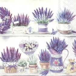 Χαρτοπετσέτα για Decoupage Lavander Pots - 1 τεμ.