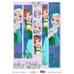 Ριζόχαρτο για Λαμπάδα Disney Frozen Α3 