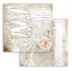 Χαρτί Scrapbooking  Διπλής Όψεως Ψαλίδια 30.5x30.5cm  Stamperia