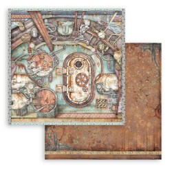 Χαρτί Scrapbooking Διπλής Όψεως Lady Vagabond Lifestyle cabina 30.5x30.5cm  Stamperia