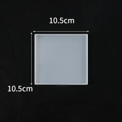Καλούπι σιλικόνης με τετράγωνο σουβέρ 10.5cm